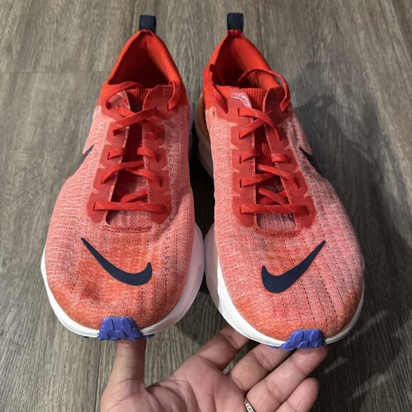 Nike ZoomX Invincible Run FK Men 11.5 Red Blue White Shoes DR2615-600 main image 4